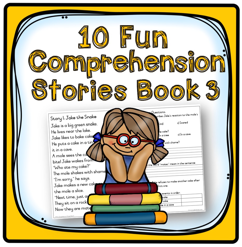 10 Fun Comprehension Stories Book 3 & Memo