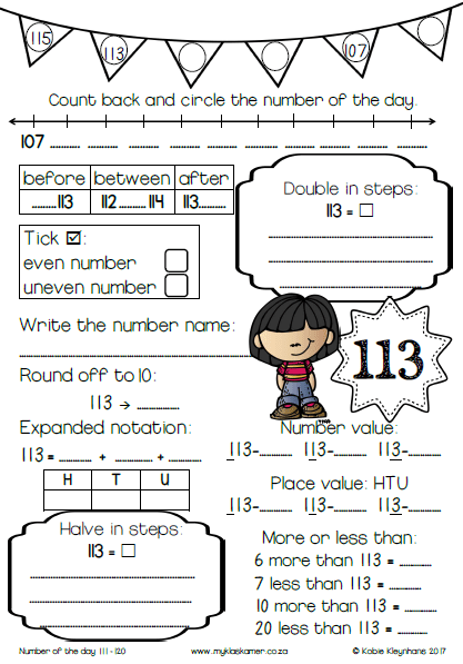 Number of the day 111-120 - Image 2