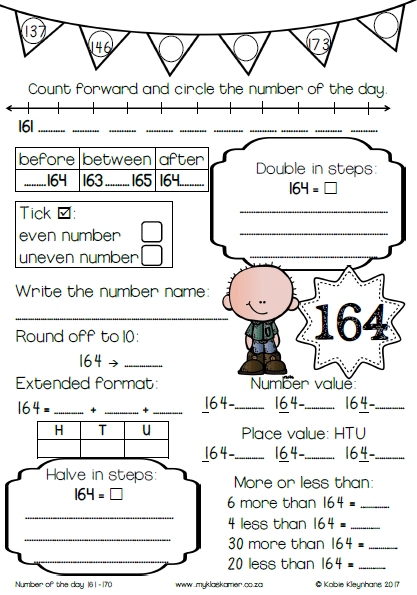 Number of the day 151-160 - Image 2