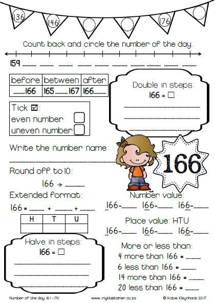 Number of the day 151-160 - Image 3