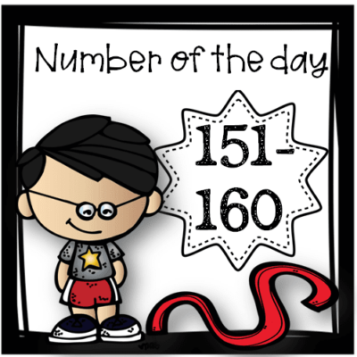 Number of the day 151-160