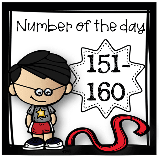 Number of the day 151-160