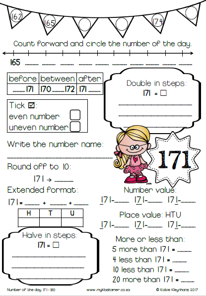 Number of the day 161-170 - Image 2
