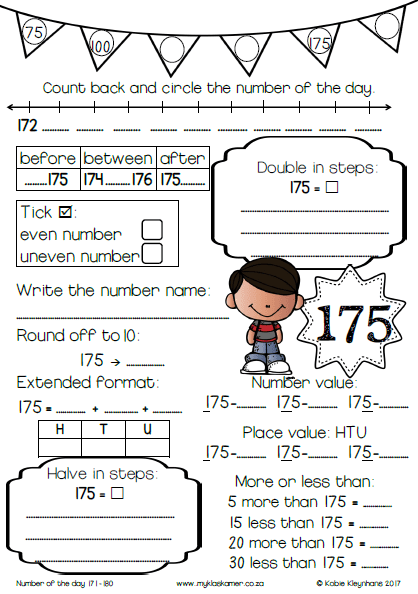 Number of the day 161-170 - Image 3