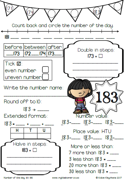 Number of the day 171-180 - Image 3