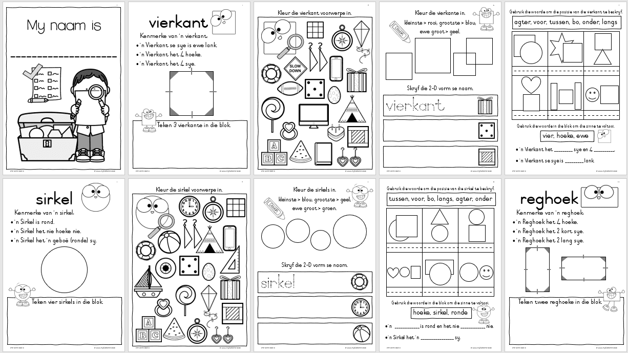 Boek 2: 2D Vorms (Ruimte & Vorm) - Image 2
