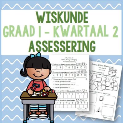 (2022) Graad 1 Wiskunde Kwartaal 2 ASSESSERING