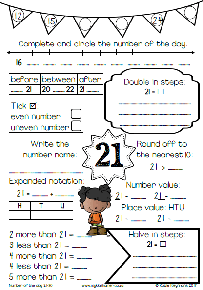 Number of the day 21-30 - Image 2