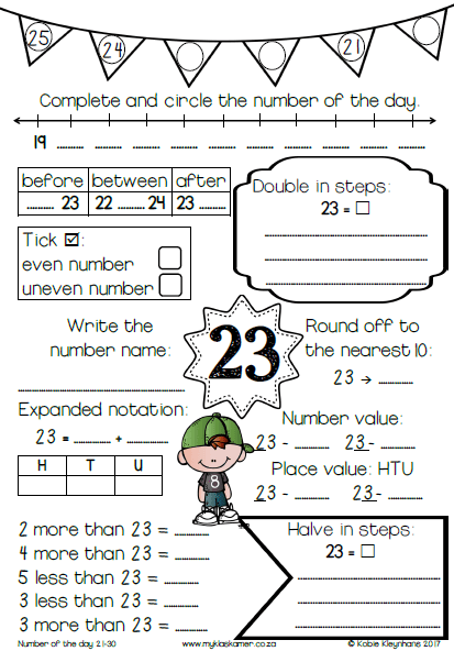 Number of the day 21-30 - Image 3