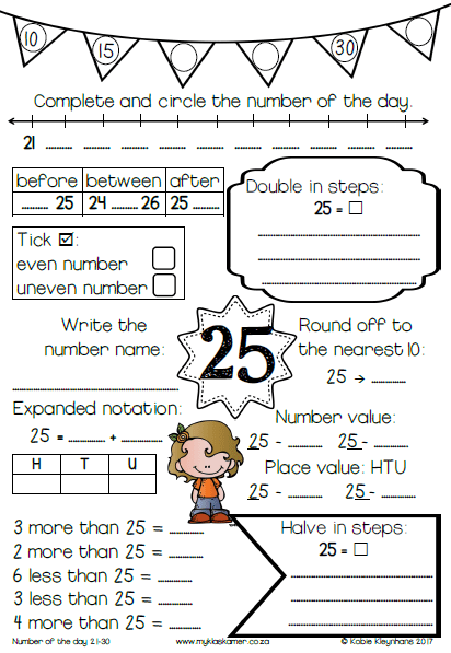 Number of the day 21-30 - Image 4