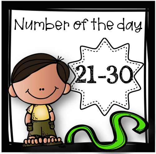 Number of the day 21-30