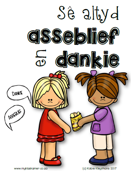 Plakkaat: Goeie Maniere & Waardes - Image 3