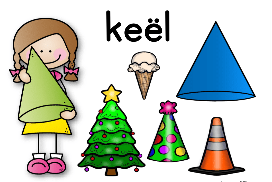 Plakkaat: 3D Voorwerpe (Kinders) - Image 2
