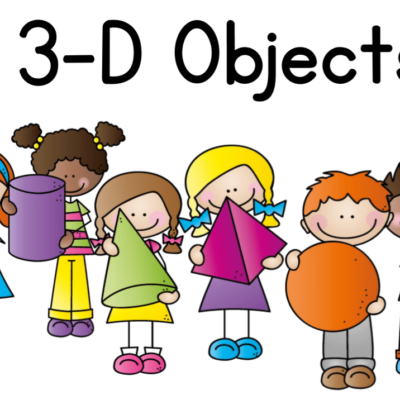 Poster: 3D Objects (Kids)