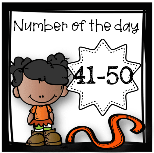 Number of the day 41-50