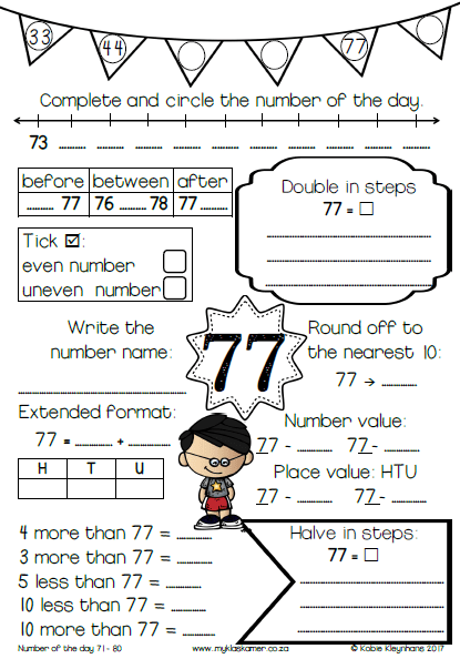 Number of the day 71-80 - Image 4