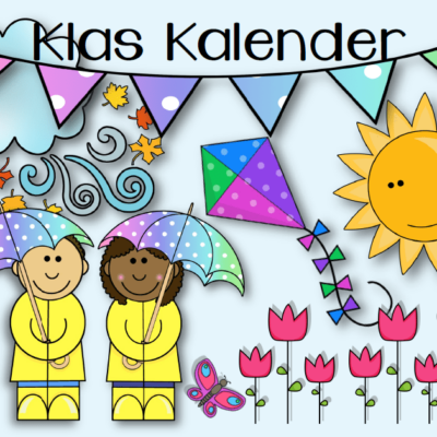 A3 Plakkaat: My Kalender, Weerkaart & Nuus