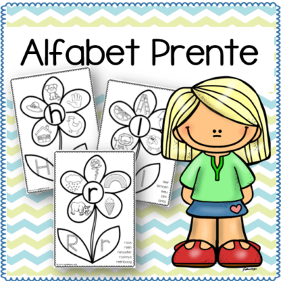 Alfabet Inkleurprente