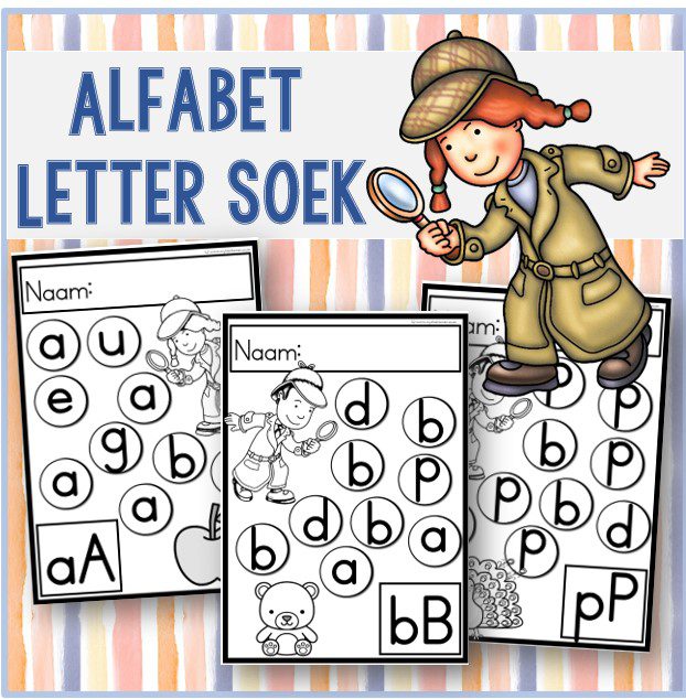 Alfabet Letter Soek