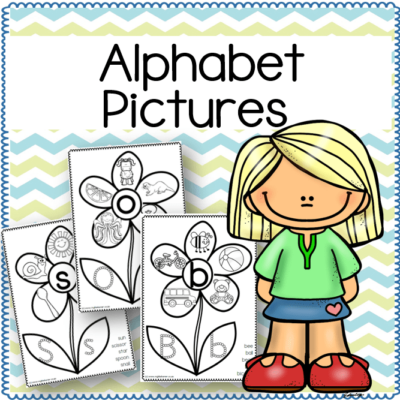Alphabet Colouring Pictures