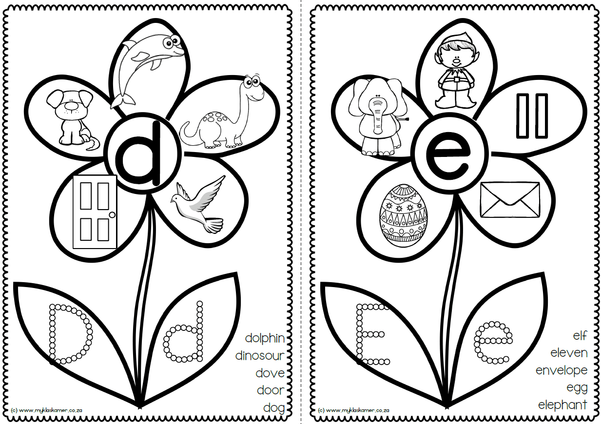 Alphabet Colouring Pictures - Image 2