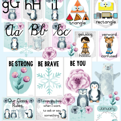Arctic Animals Classroom Theme