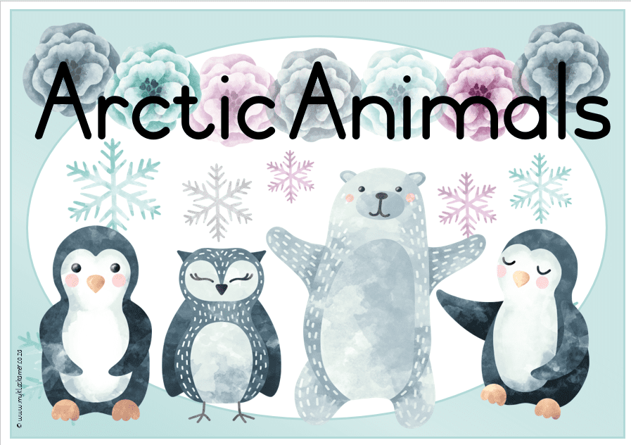 Arctic Animals Classroom Theme - Image 2