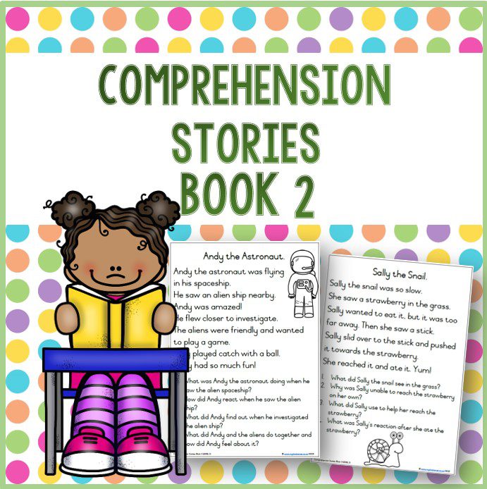 Book 2: 25 Short Comprehension Stories (LEVEL 2)