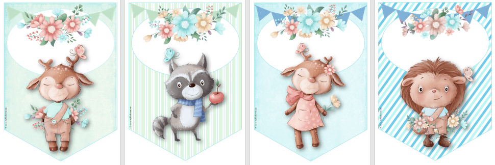 Cute Deer & Friends Classroom Theme - Image 5