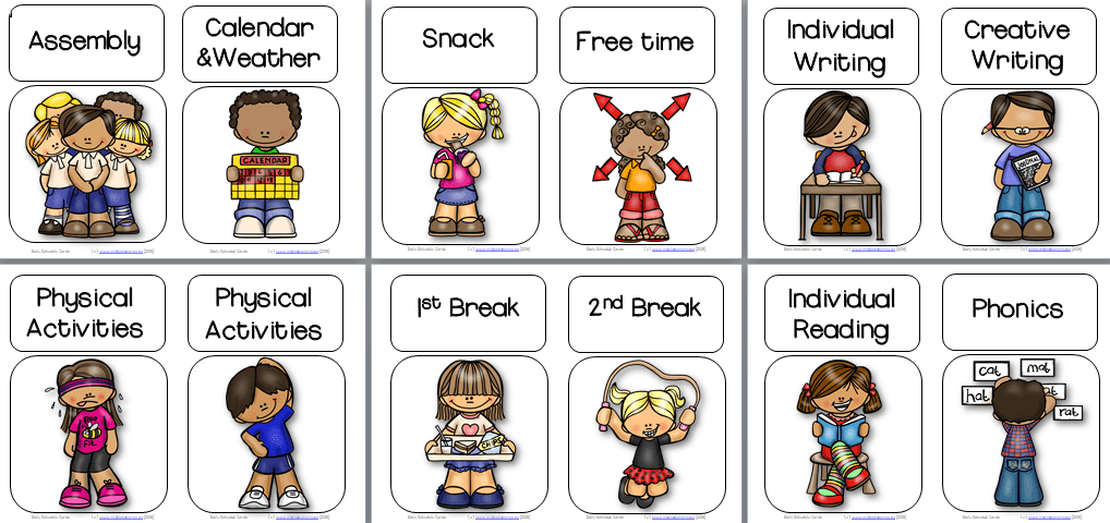 Daily Schedule Activity Cards - Image 2