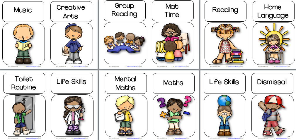 Daily Schedule Activity Cards - Image 3