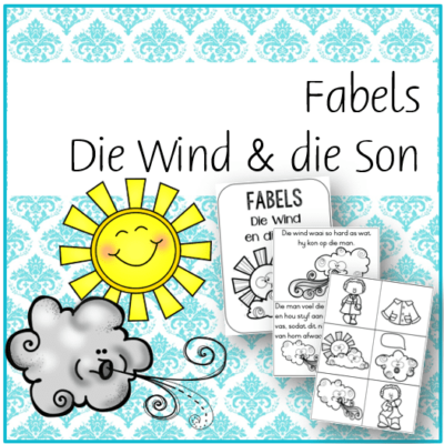 Fabel: Die Wind en die Son