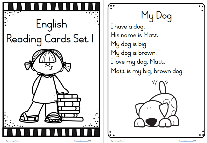 Read Card Class Reading Cards Set 1 - My Klaskamer