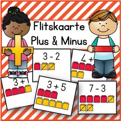 Flitskaarte/Flashcards Plus & Minus
