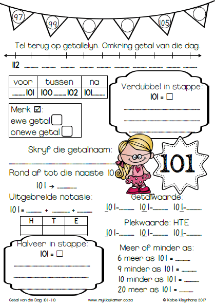Getal van die dag 101-110 - Image 2