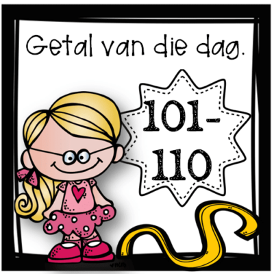 Getal van die dag 101-110