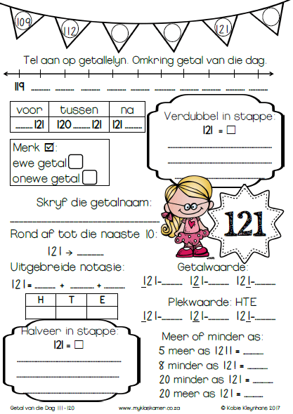 Getal van die dag 121-130 - Image 2