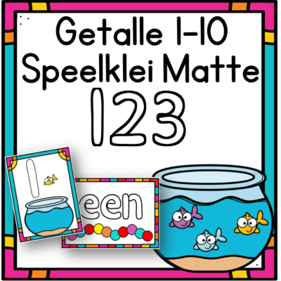 Getalle 1-10 Speelklei Matjies