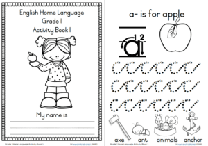 Grade 1 Home Language (ENG) Activity Book 1 - My Klaskamer