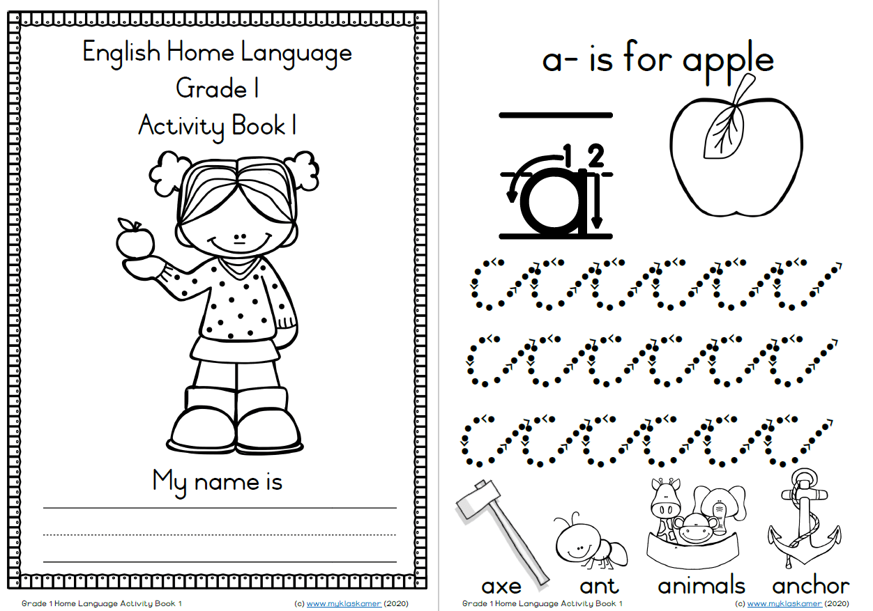 Grade 1 Home Language (ENG) Activity Book 1 - Image 2