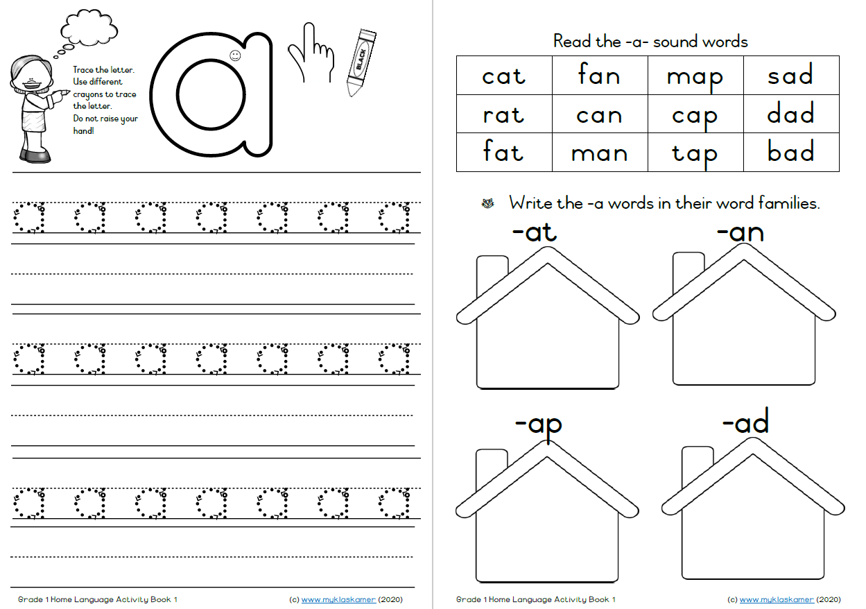 Grade 1 Home Language (ENG) Activity Book 1 - Image 3