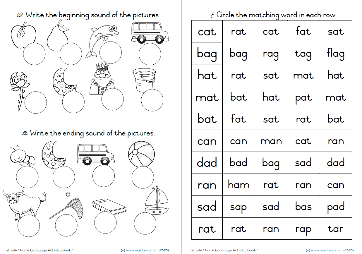 Grade 1 Home Language (ENG) Activity Book 1 - Image 5