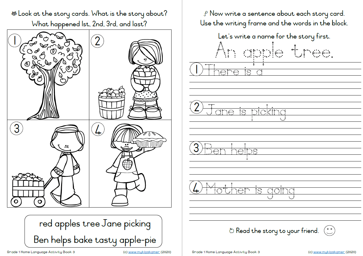 Grade 1 Home Language (ENG) Activity Book 3 - Image 2