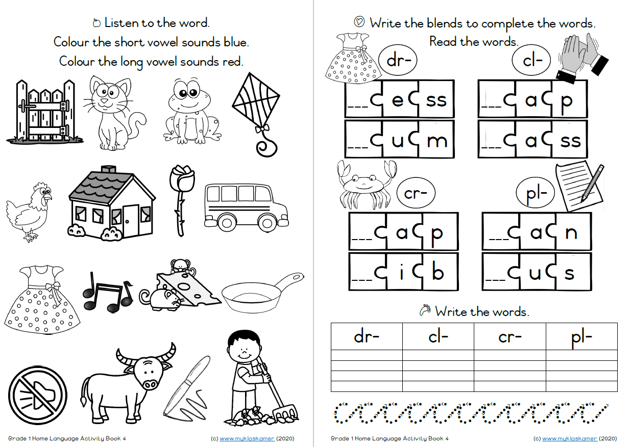 Grade 1 Home Language (ENG) Activity Book 4 - Image 3