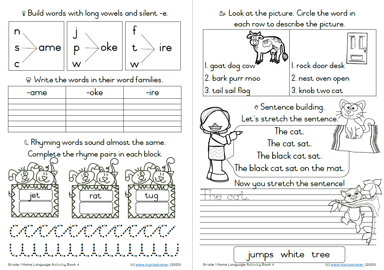 Grade 1 Home Language (ENG) Activity Book 4 - Image 4