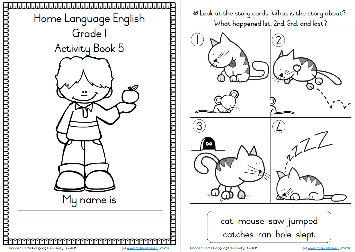 Grade 1 Home Language (ENG) Activity Book 5 - Image 2