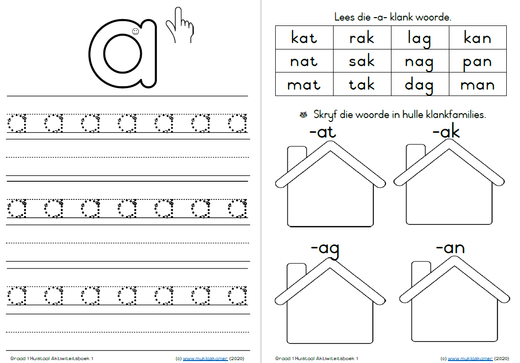 Graad 1 Huistaal (AFR) Aktiwiteitsboek 1 - Image 3
