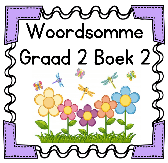 Graad 2 Woordsom Taakkaarte - Image 2