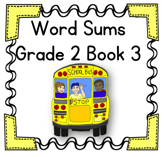 Grade 2 Word Sums Bundle - Image 3