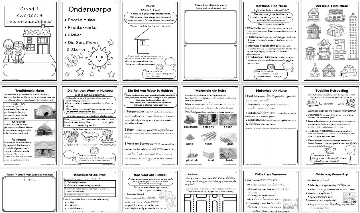 Graad 1 Lewensvaardigheid Aktiwiteitsboek 4 - Image 2